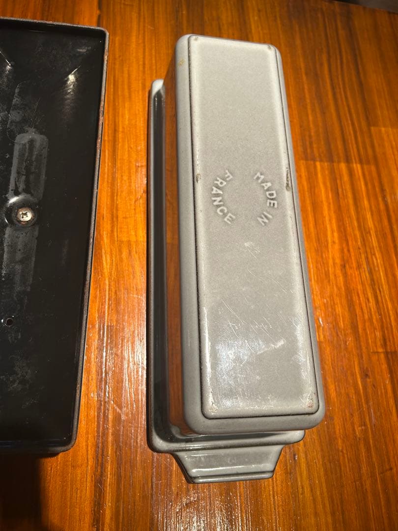 STAUB 鋳鉄製 グレー パン型