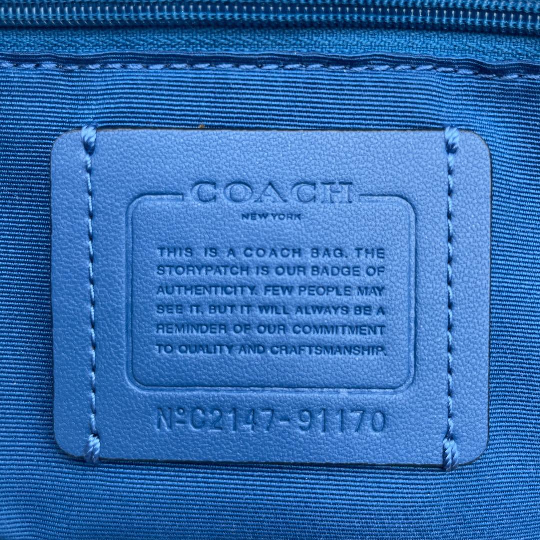 美品 COACH トートバッグ キャンバス ベージュ 91170
