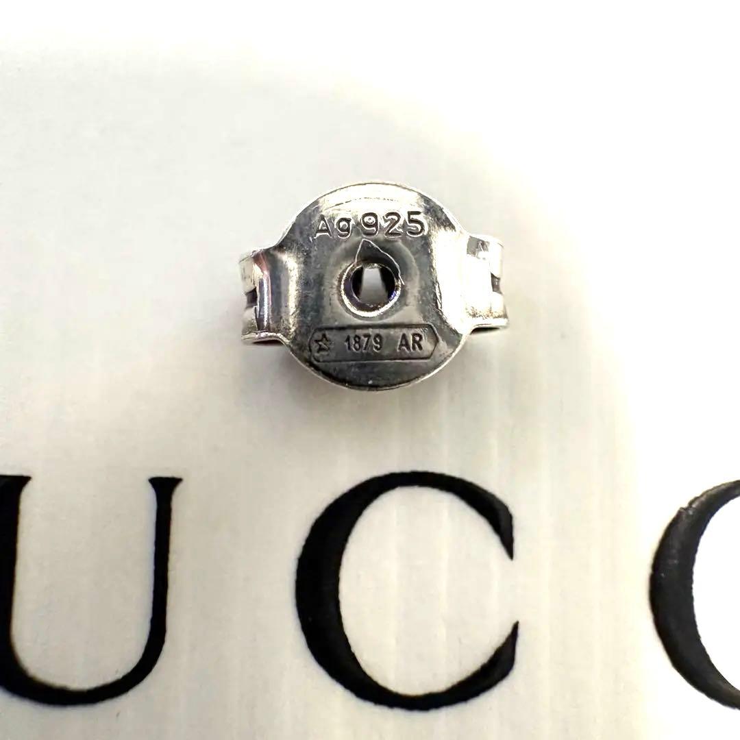 ［極美品］GUCCI シルバー ピアス(片耳用)