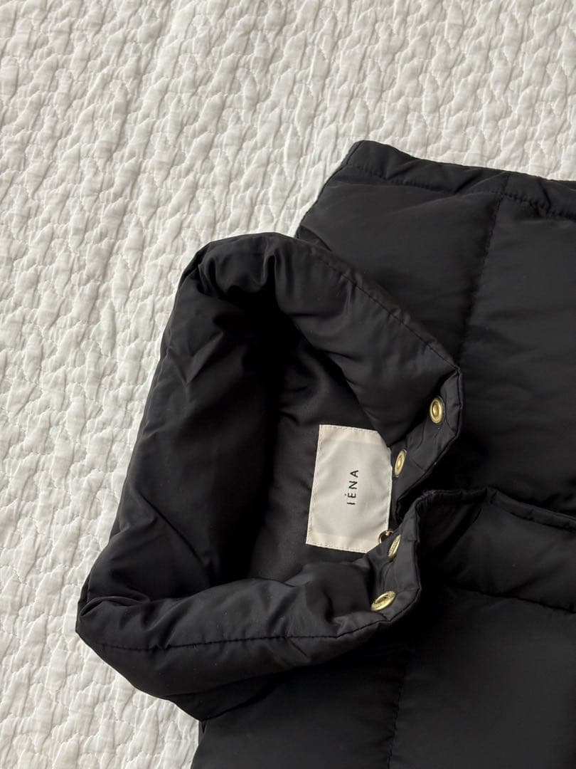 新品 IENA ダウンベスト ブラック レディース アウター ダウン