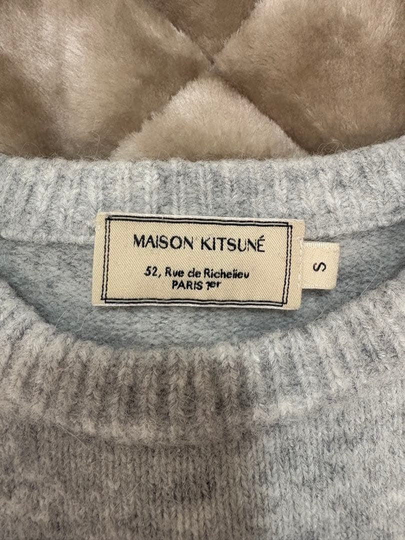 MAISON KITSUNÉ フォックスセーター S