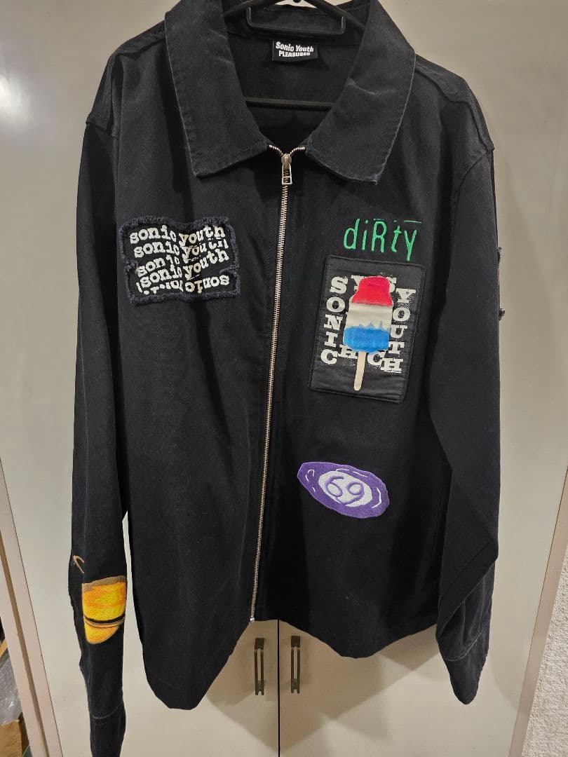 PLEASURES SONIC YOUTH WORK JACKET　XL