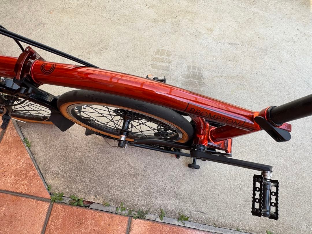 BROMPTON C Line SL2 フレイムラッカー カスタム外装5速