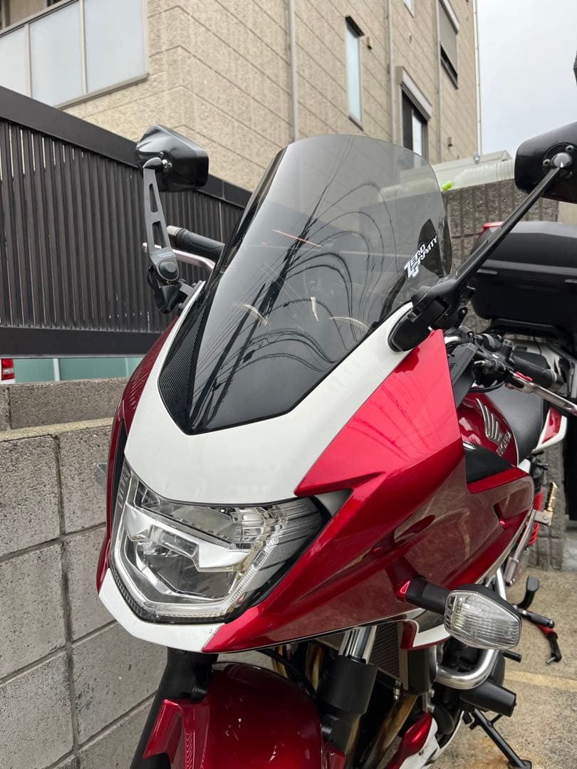 ゼログラビティ スクリーン スポーツツーリングCB400SB スモーク NC42
