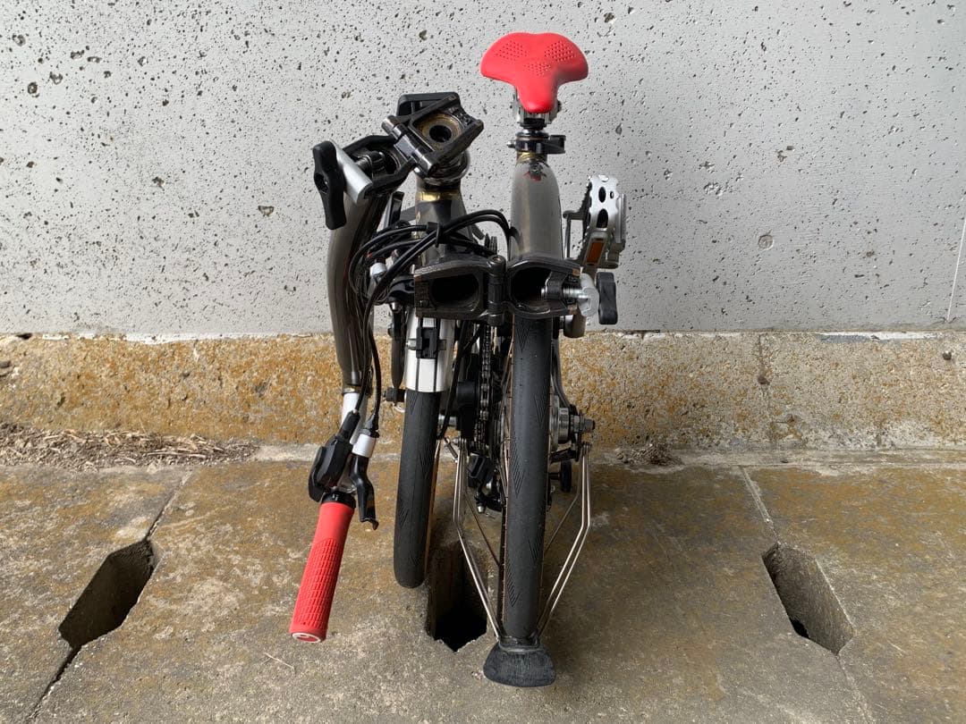 ■Brompton S6L Raw-Lacquer Barbour カスタム■