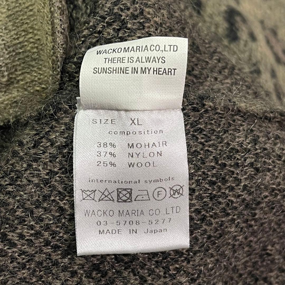 トップス WACKO MARIA Mohair Knit Cardigan XL