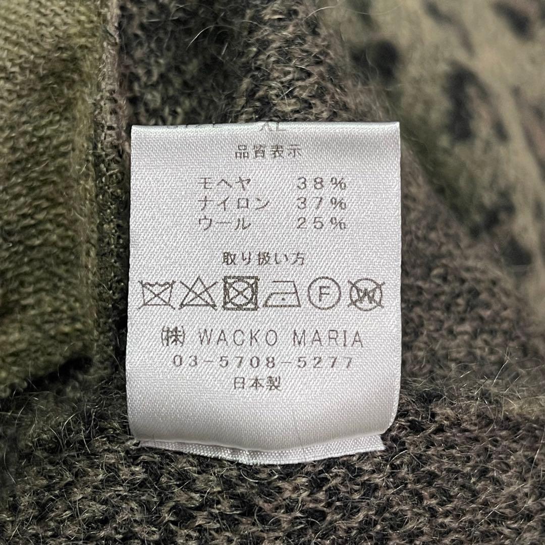 トップス WACKO MARIA Mohair Knit Cardigan XL