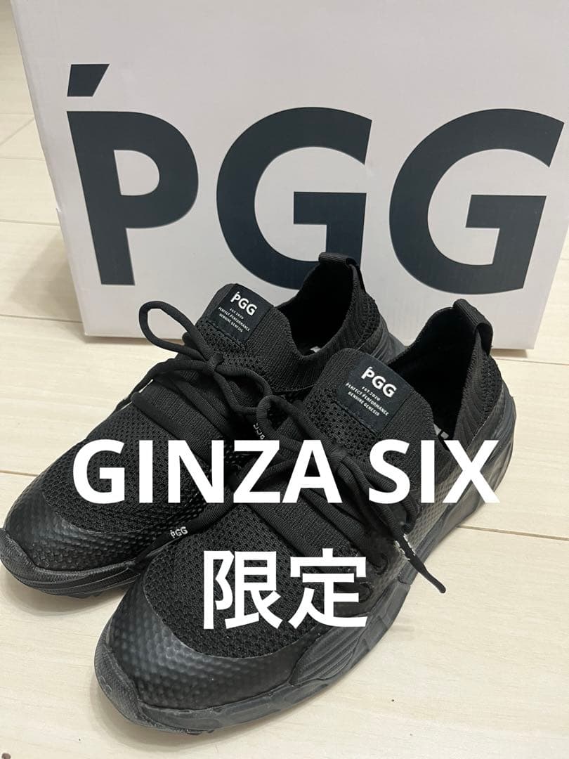PGG レディース◾️スパイクレス　シューズ◾️ ブラック　レディース