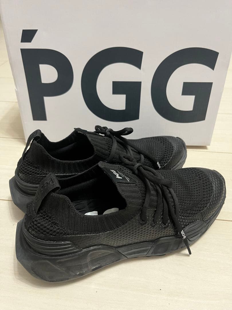 PGG レディース◾️スパイクレス　シューズ◾️ ブラック　レディース