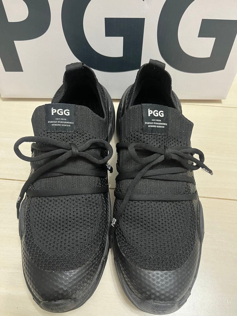 PGG レディース◾️スパイクレス　シューズ◾️ ブラック　レディース