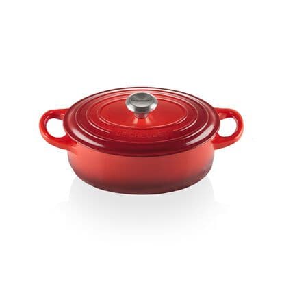 2個セットLE CREUSET オーバル17cmとロンド20cm