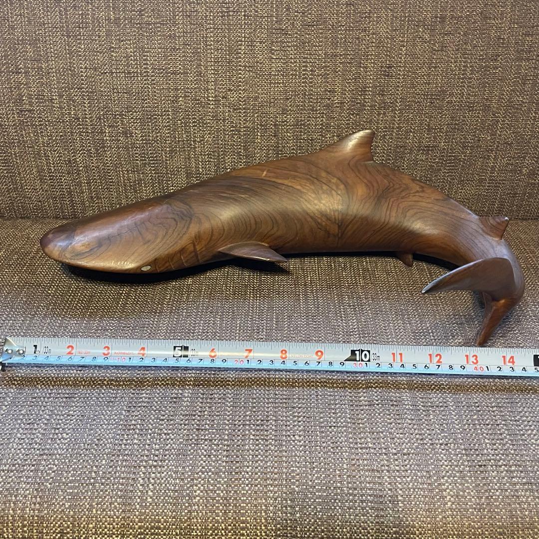 ソロモン諸島 ジンベイザメ 木彫り サメ シャーク 彫刻