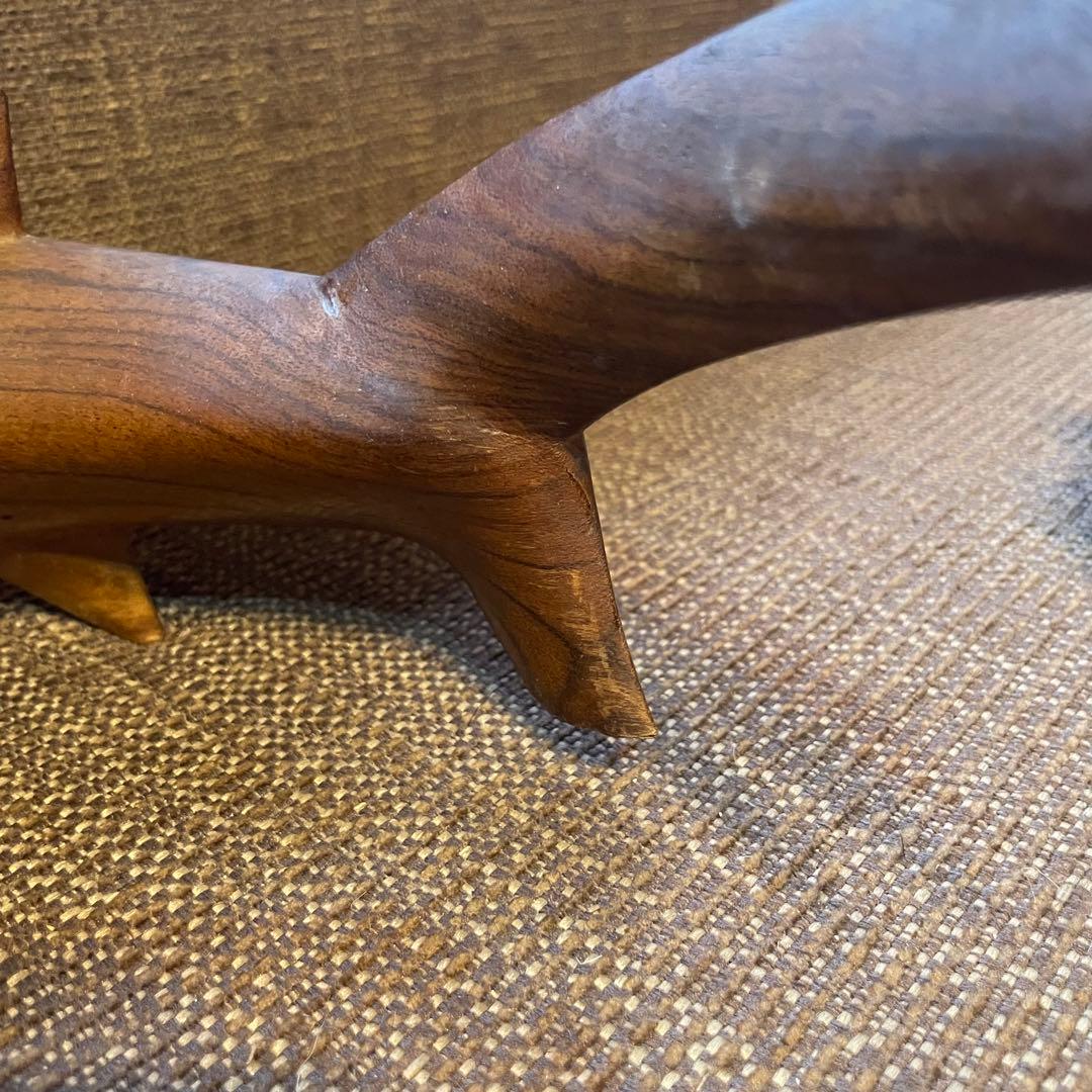 ソロモン諸島 ジンベイザメ 木彫り サメ シャーク 彫刻