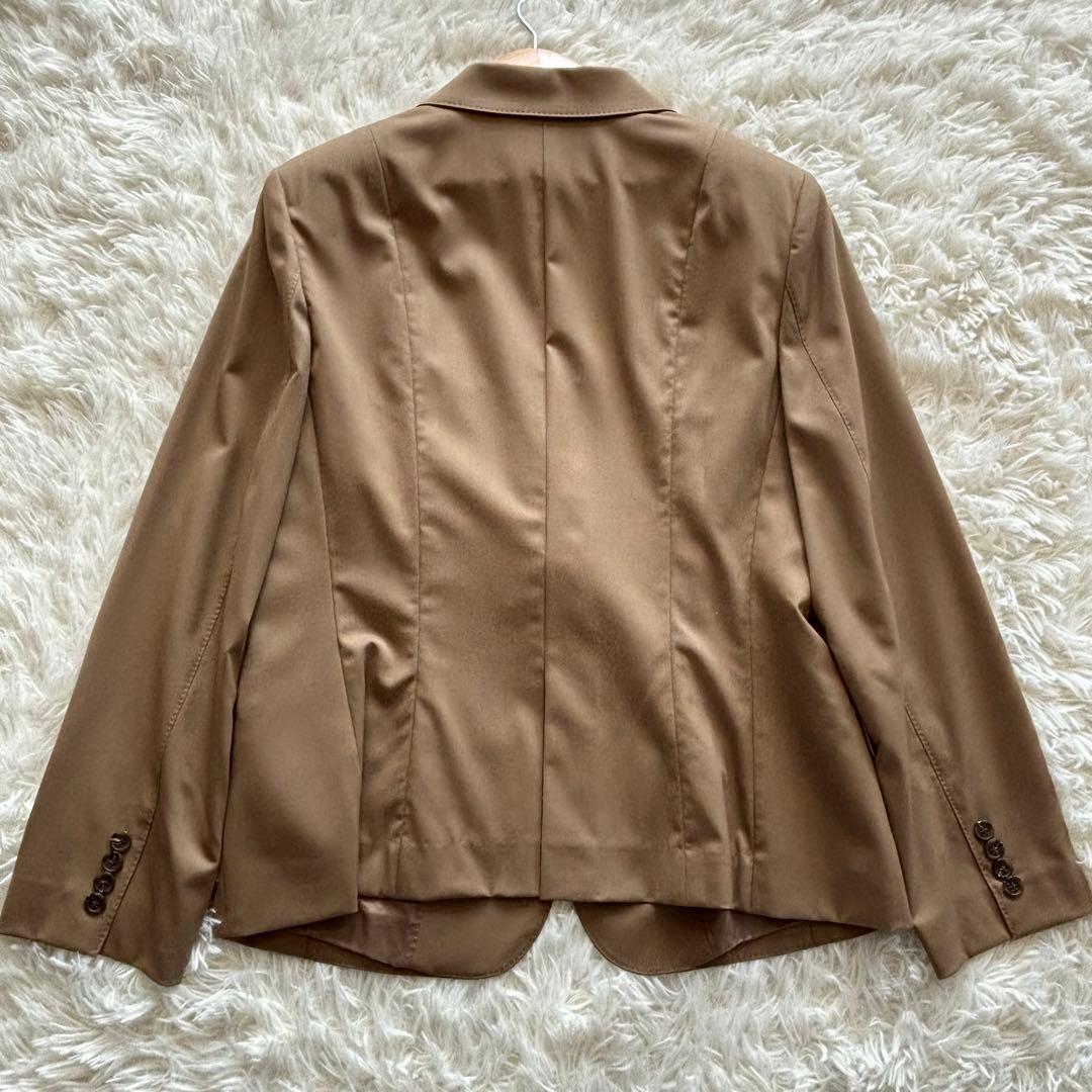 【極美品‼︎ 】23区 パンツスーツセットアップ 大きいサイズ19号相当 ベージュ