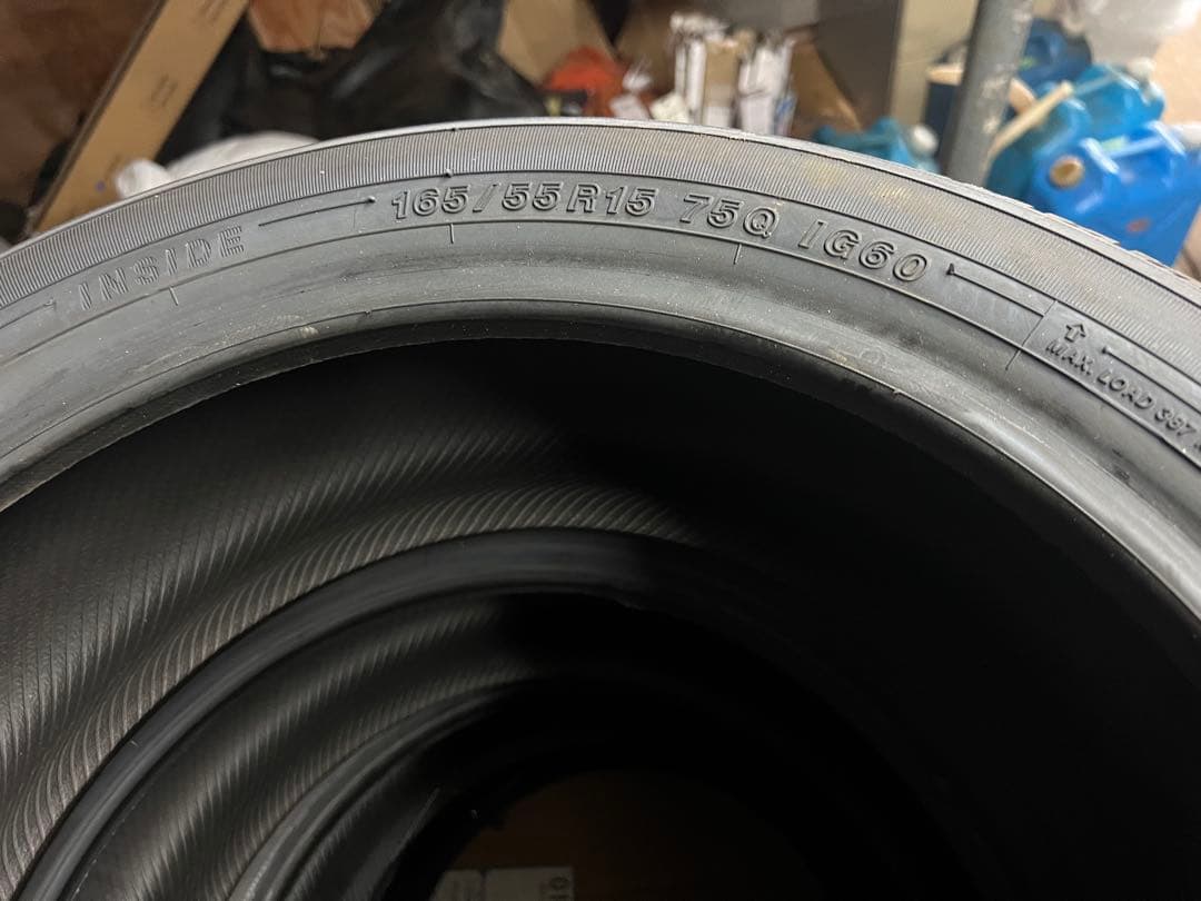 スタッドレスタイヤ 165/55R15 4本セット
