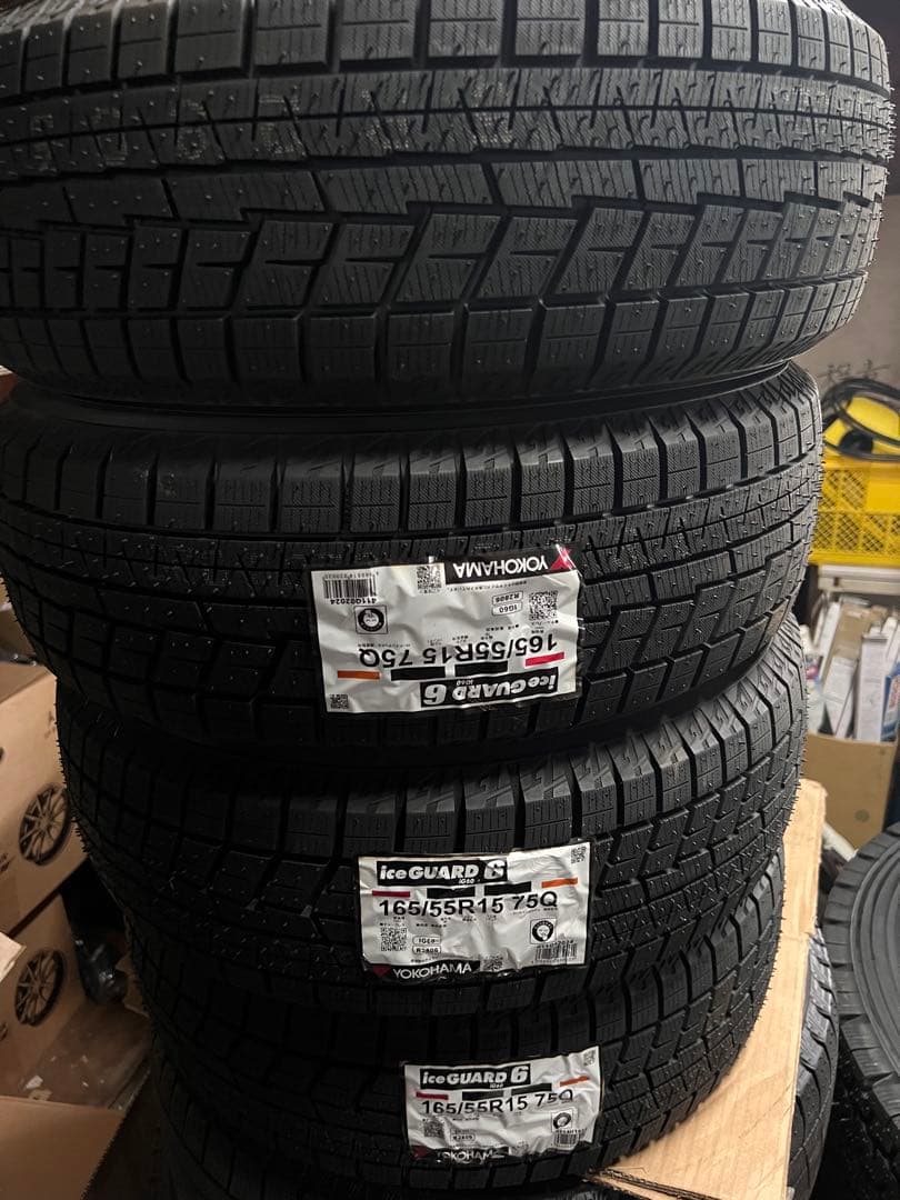 スタッドレスタイヤ 165/55R15 4本セット