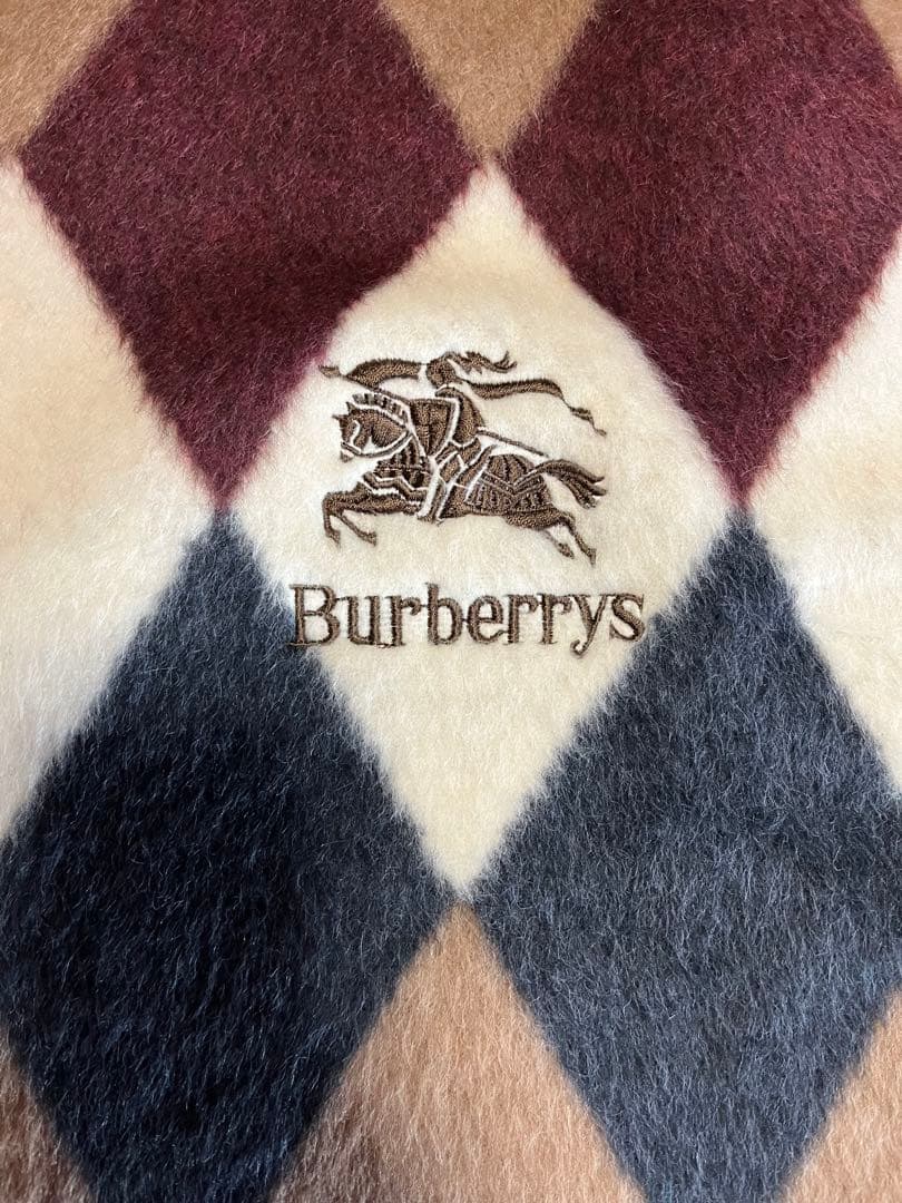 Burberrys 毛布　バーバリー　ウール
