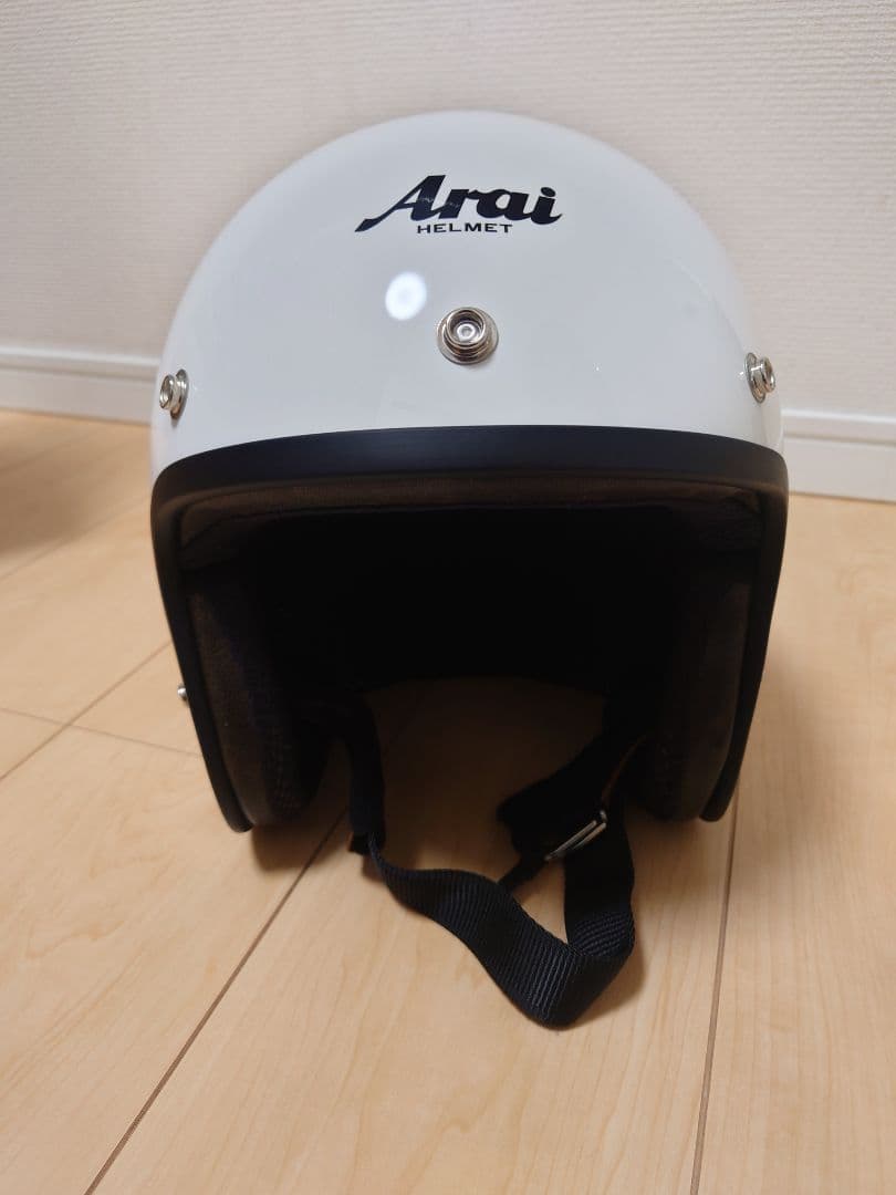 Arai Classic sw ホワイト ジェットヘルメット　61.62cm