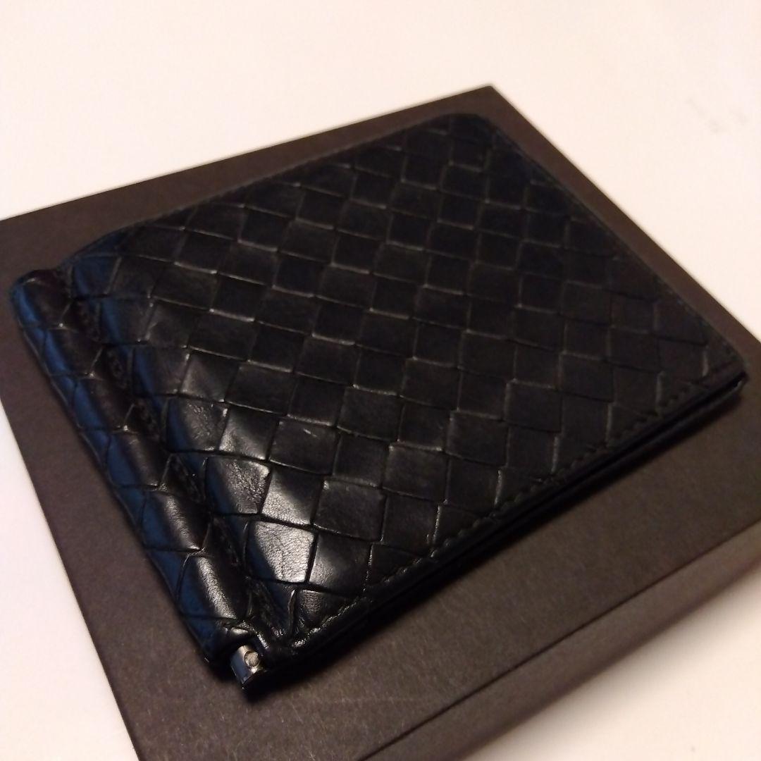 Bottega Veneta ブラック マネークリップ