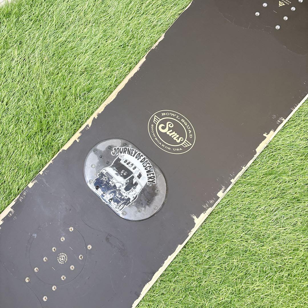 メンズ スノーボード 3点セット SIMS BOWL SQUAD 154cm