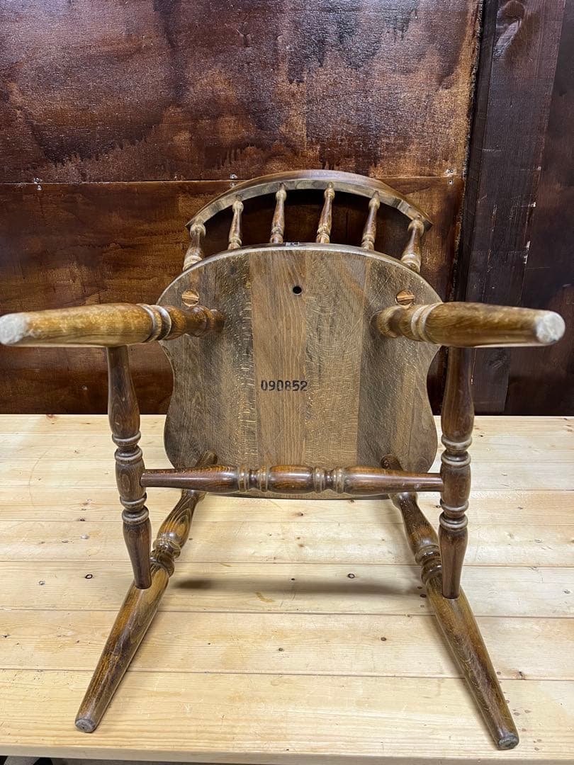 飛騨産業 キツツキ ウィンザーチェア 木製スピンドルバックチェア