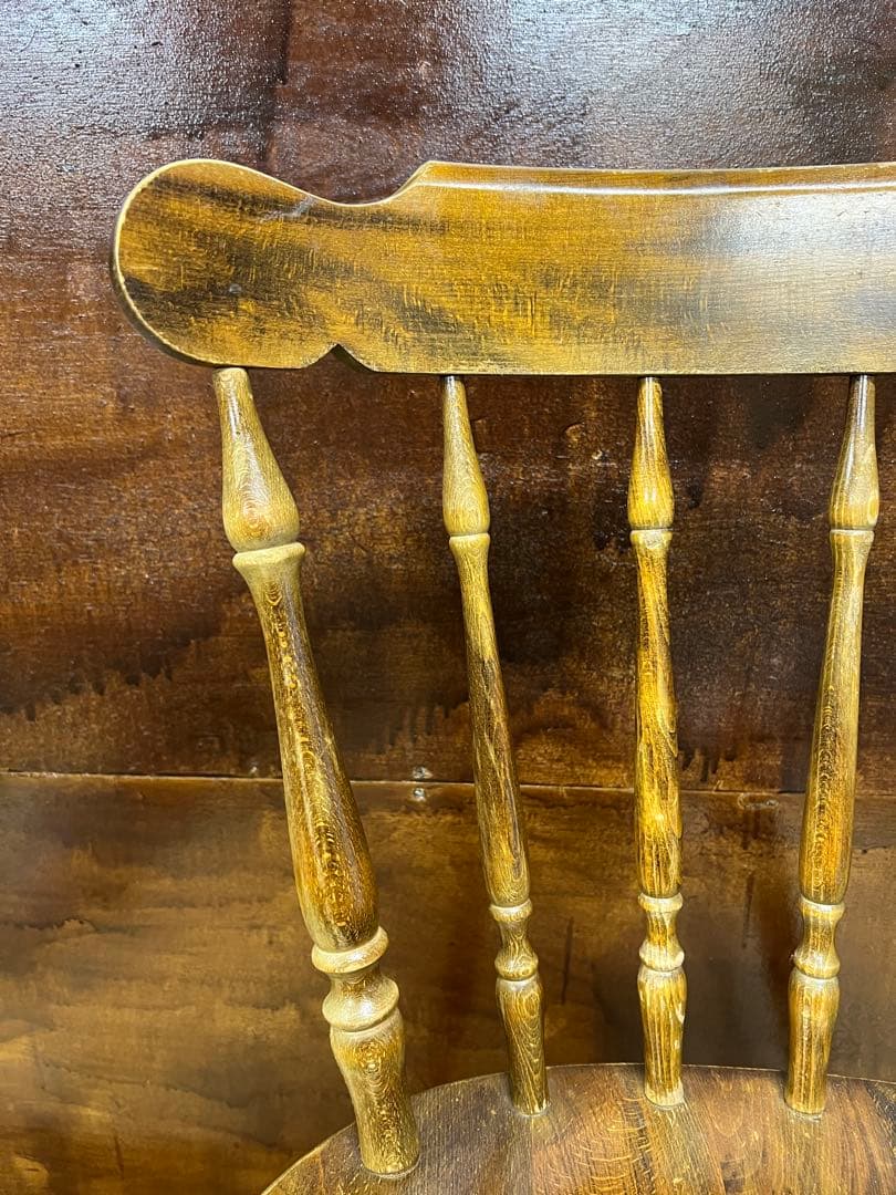 飛騨産業 キツツキ ウィンザーチェア 木製スピンドルバックチェア