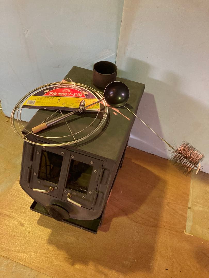 MOKI製作所　薪ストーブ MD80金属製 【同時出品薪ストーブ燃料購入必須】‼️