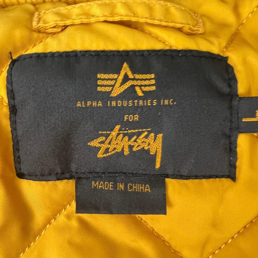 STUSSY × ALPH INDUSTRIES ジャケット MA-1 L