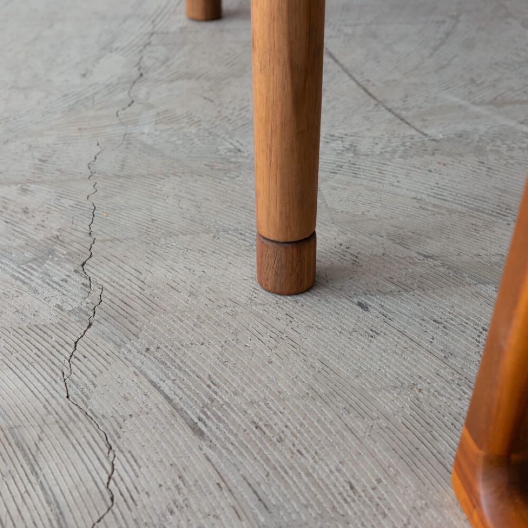 EDDA LDテーブルDT33105Q チーク・アカシア / オイル仕上げ