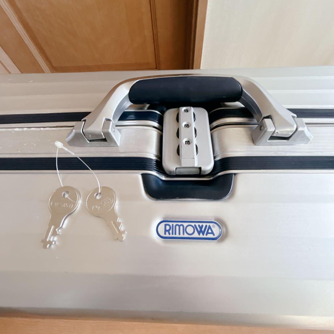 廃盤 RIMOWA リモワ トパーズ アルミ 104L 4輪 スーツ キャリー