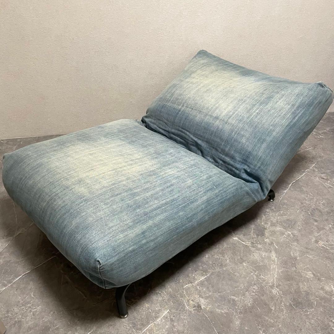 ジャーナルスタンダードファニチャー ロデチェア　1人掛けソファー　デニム