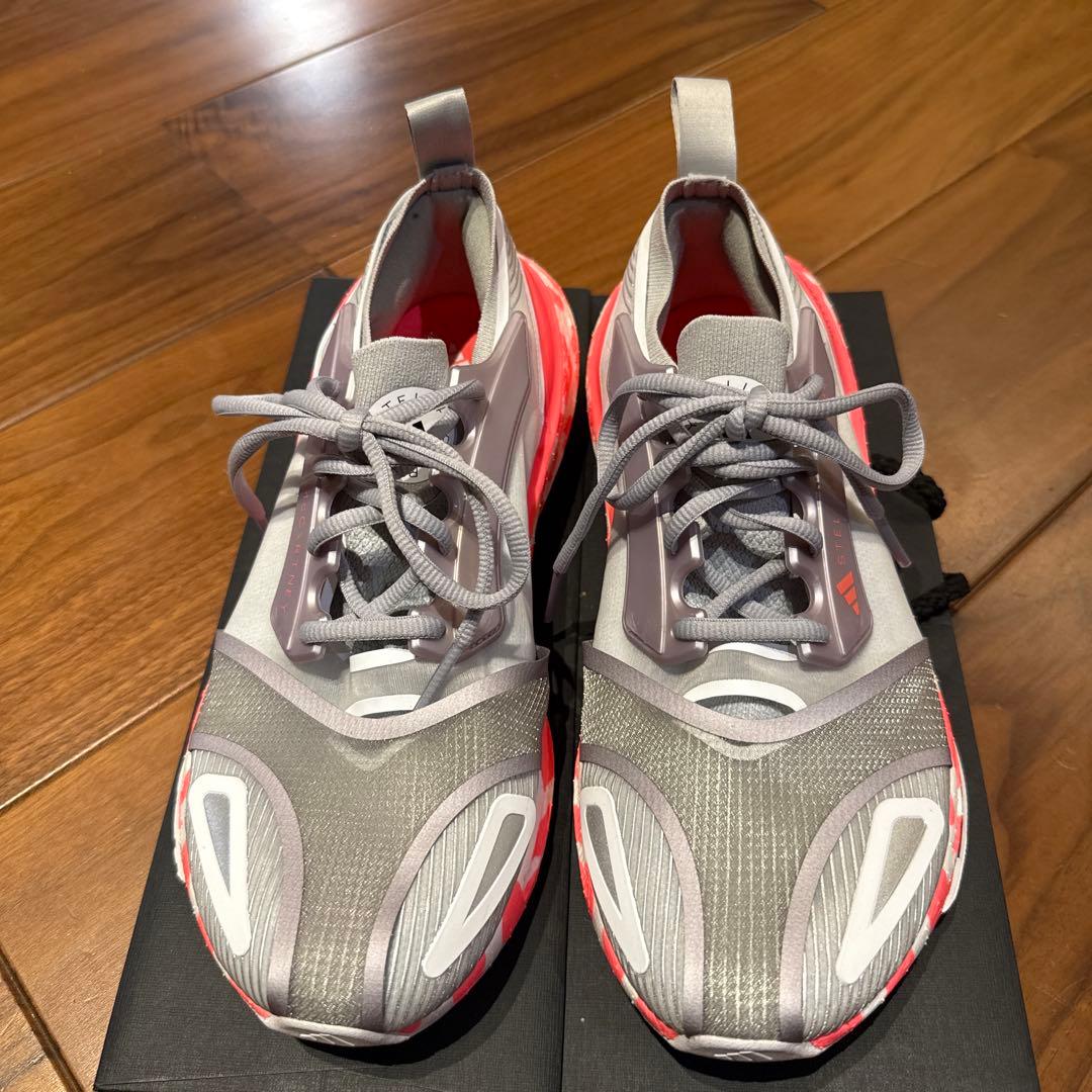 美品adidas by Stella McCartney ランニングシューズ25