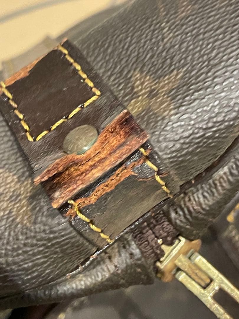 Louis Vuitton ボストンバッグ ブラウン　キーポルバンドリエール45