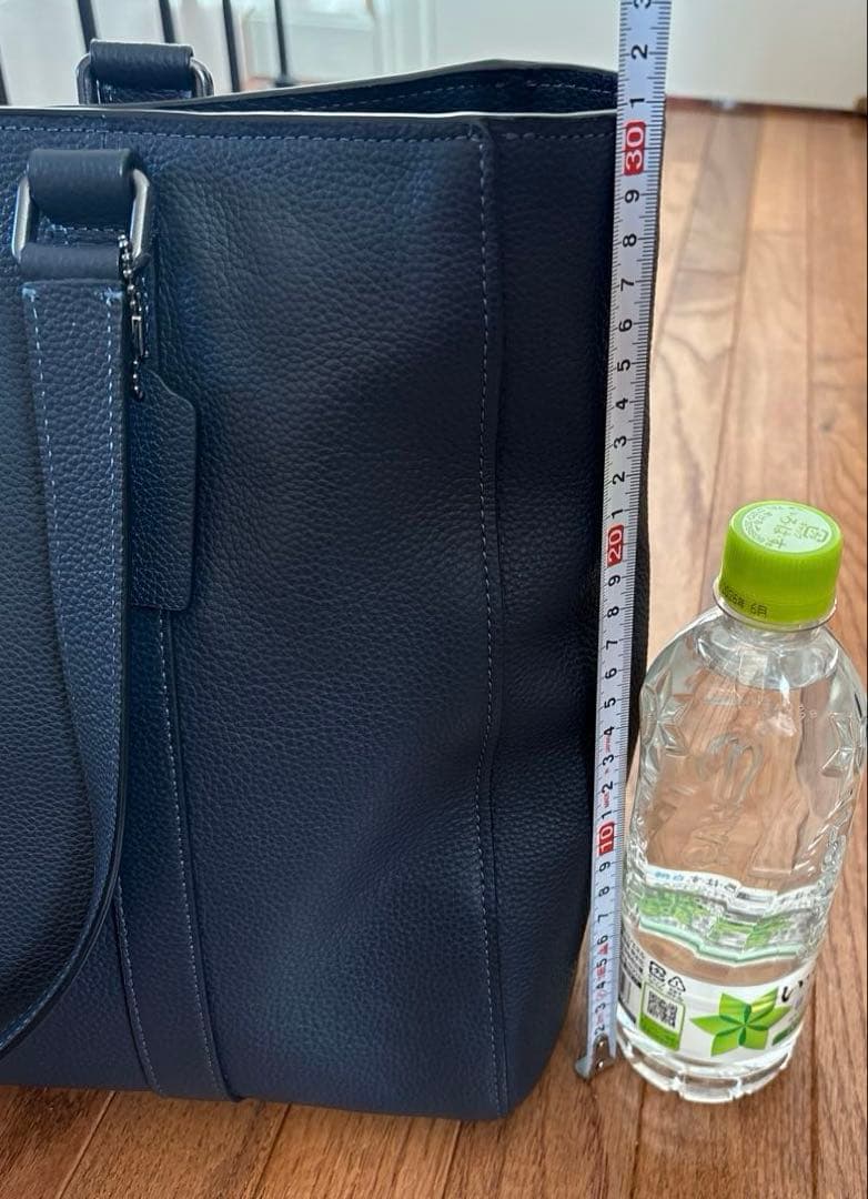 新品同様　COACH ダブルハンドル革製トートバッグ　メンズ&レディース