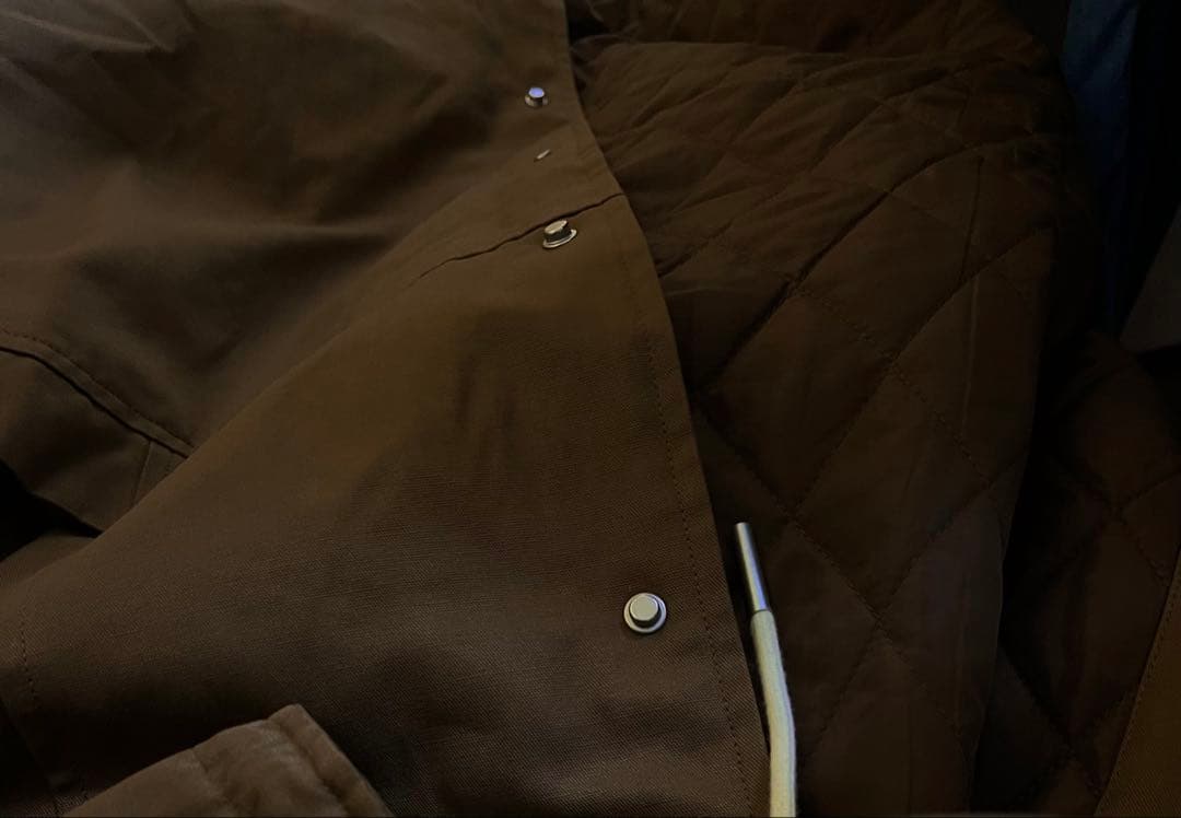 ARULLE 【新品タグ付】　インナーコットンカジュアルコート　ブラウン