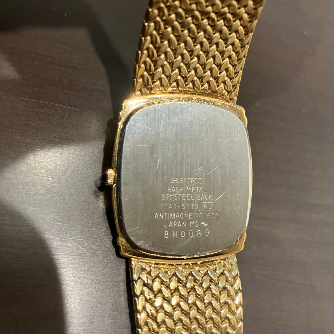 Seiko Dolce ゴールド メッシュバンド　美品