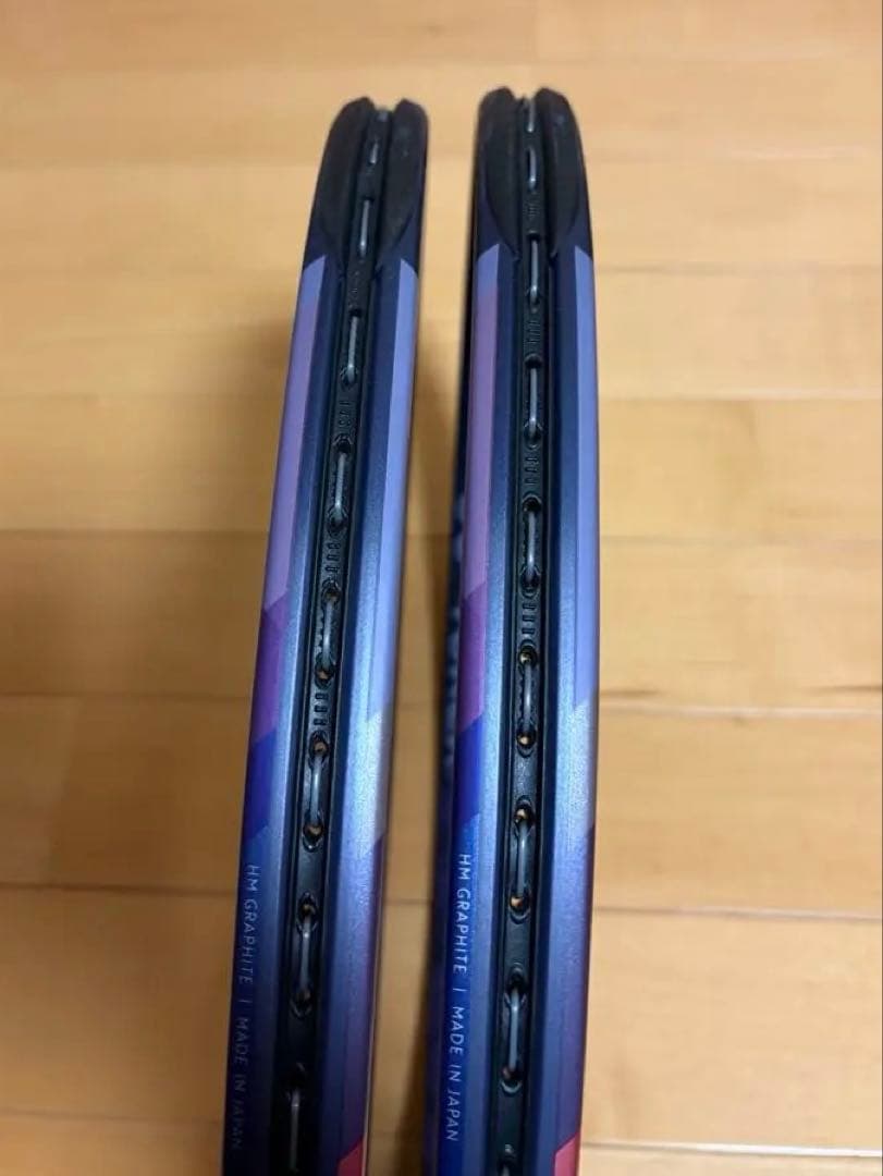 YONEX PERCEPT 100 ミッドナイトパープル G2 2本　パーセプト