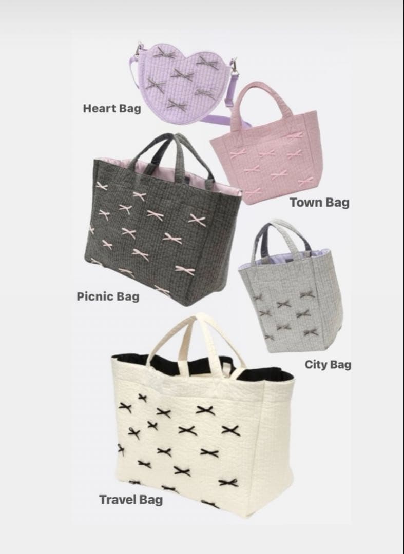 gypsohila ジプソフィア Town Bag (S) Noir