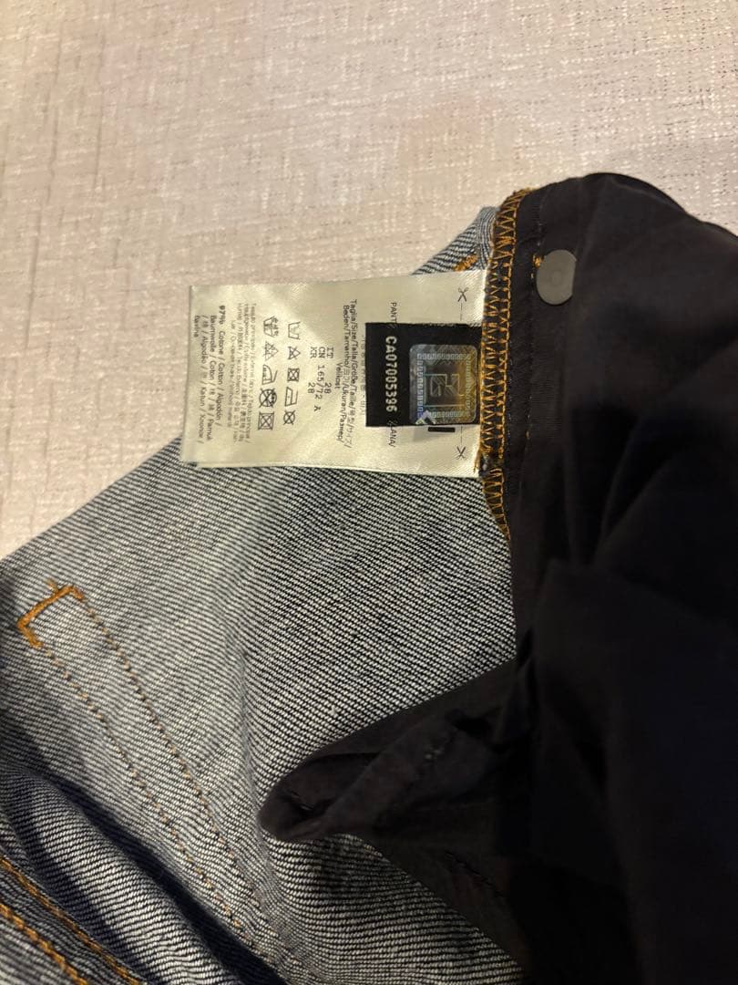 FENDI ズッカ柄 FF柄　デニムパンツ レディース 28インチ フェンディ