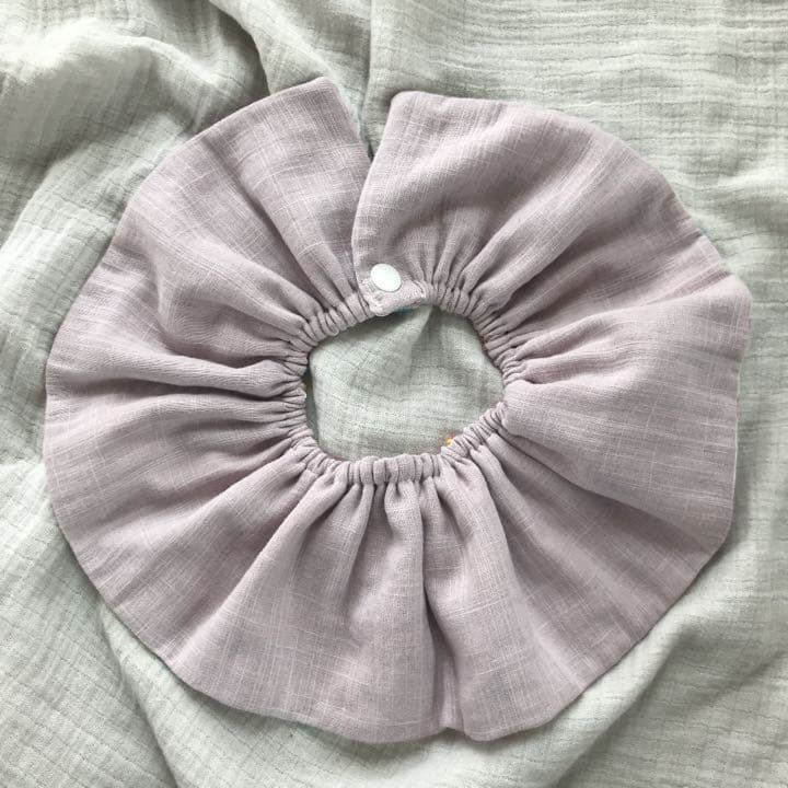 再販★キャンディ×ナチュラルライラック★ ハンドメイド　リバーシブル　スタイ