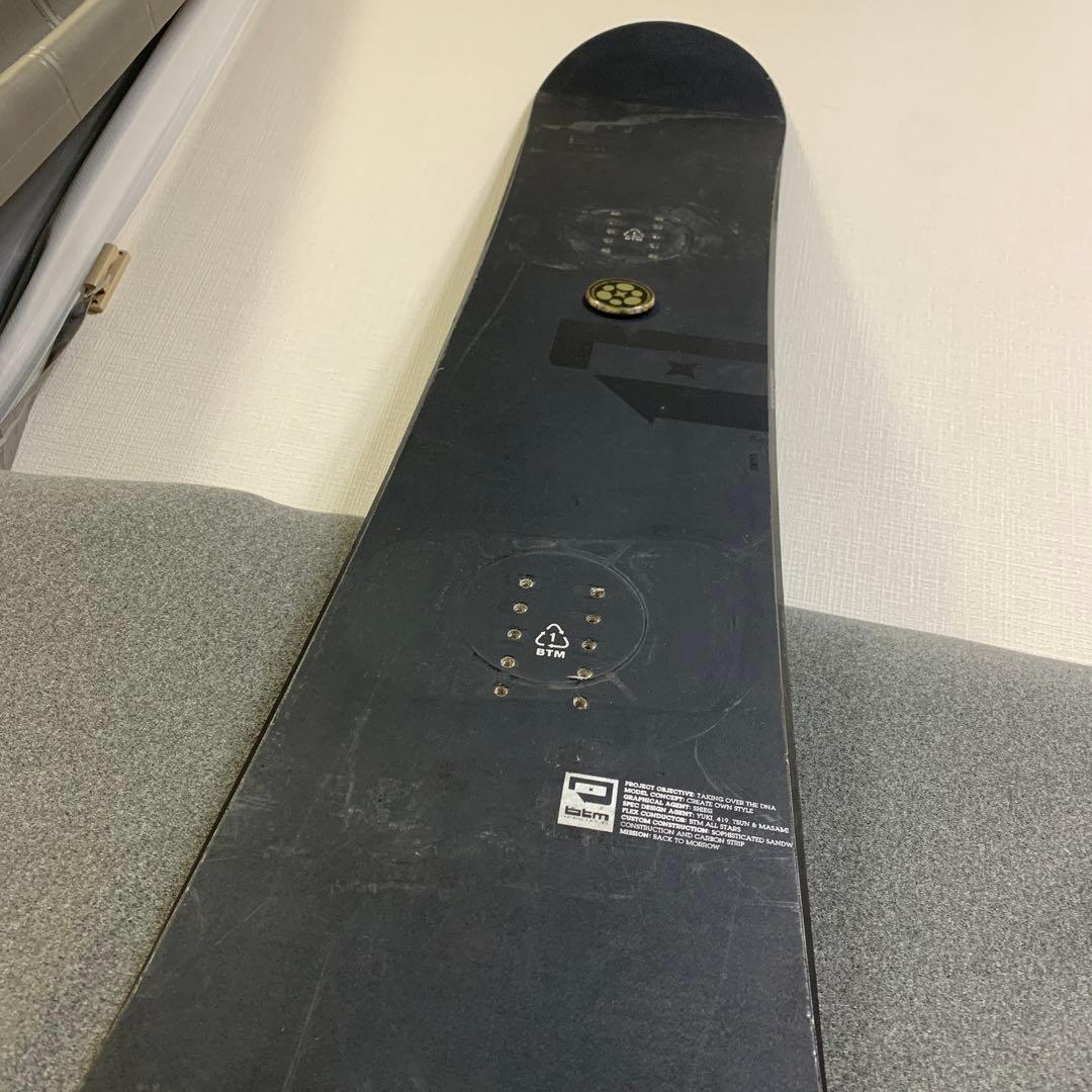 【希少_即日発送】BTM スノーボード板　153cm