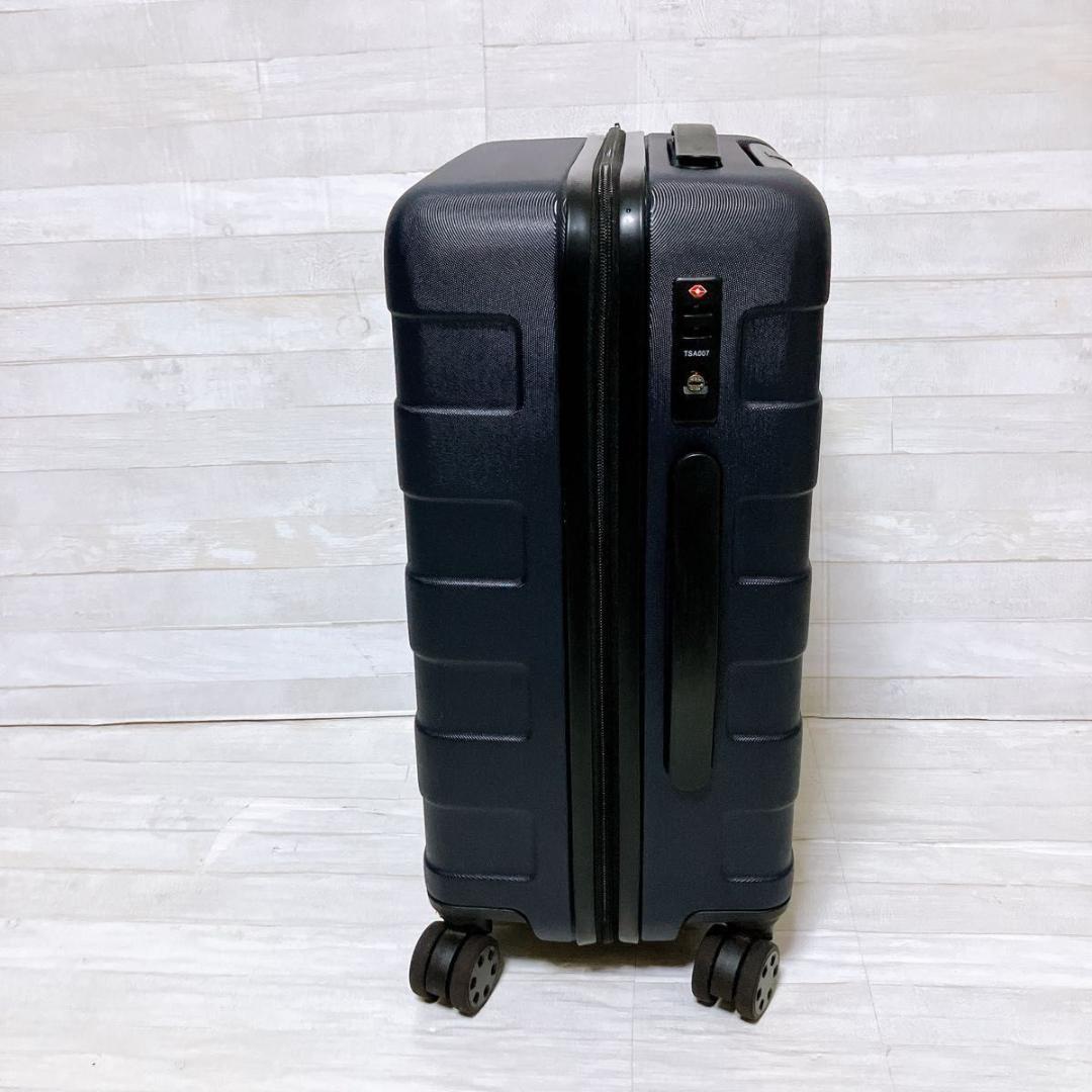 無印良品 キャリーケース ネイビー 36L 機内持ち込み スーツケース 美品