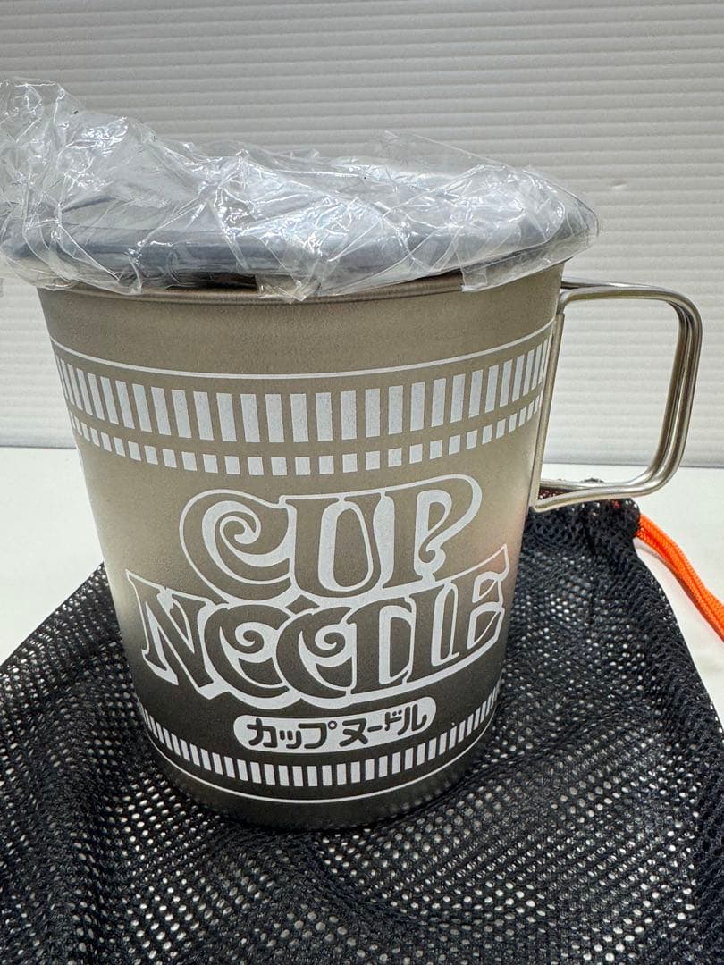 『廃盤品 』NISSIN カップヌードル型チタンクッカー SCS-070NI