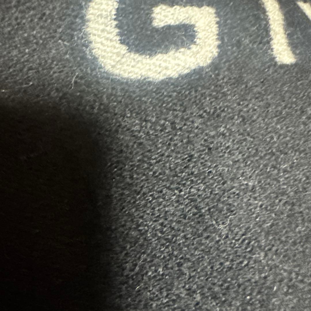 GIVENCHY ロゴマフラーGV3518J4546 1 BLACK/WHITE