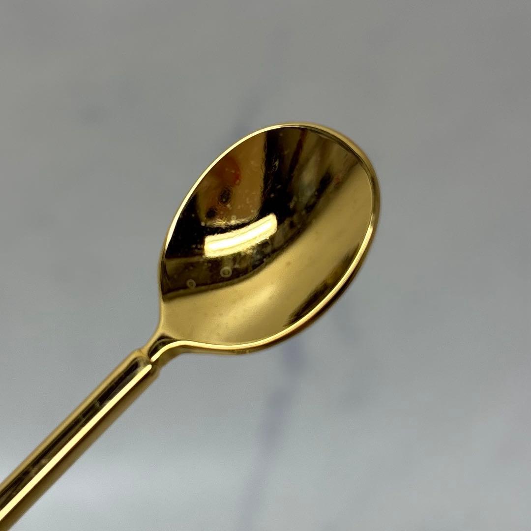 0522 ミキモト　半貴石　カトラリー　スプーン　希少　未使用　※値下げ不可.