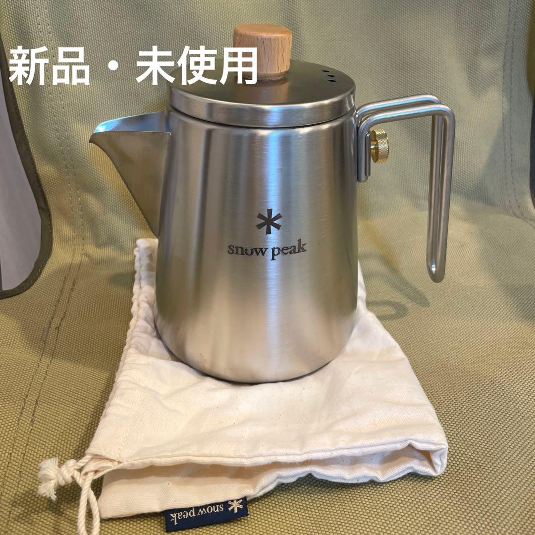 【美品】スノーピーク　ローチェア、ケトル セット　タイムセールで31500円！