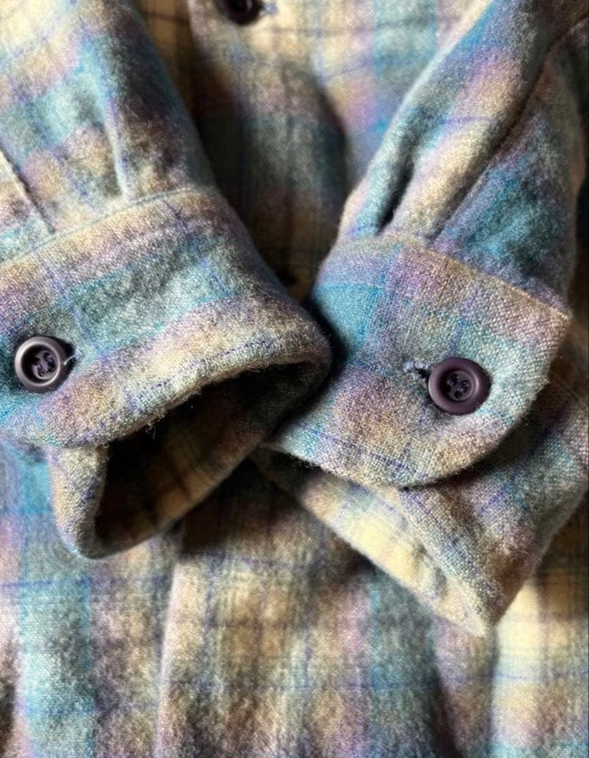 ペンドルトン　pendleton オンブレ　ボードシャツ　　 ウールシャツ