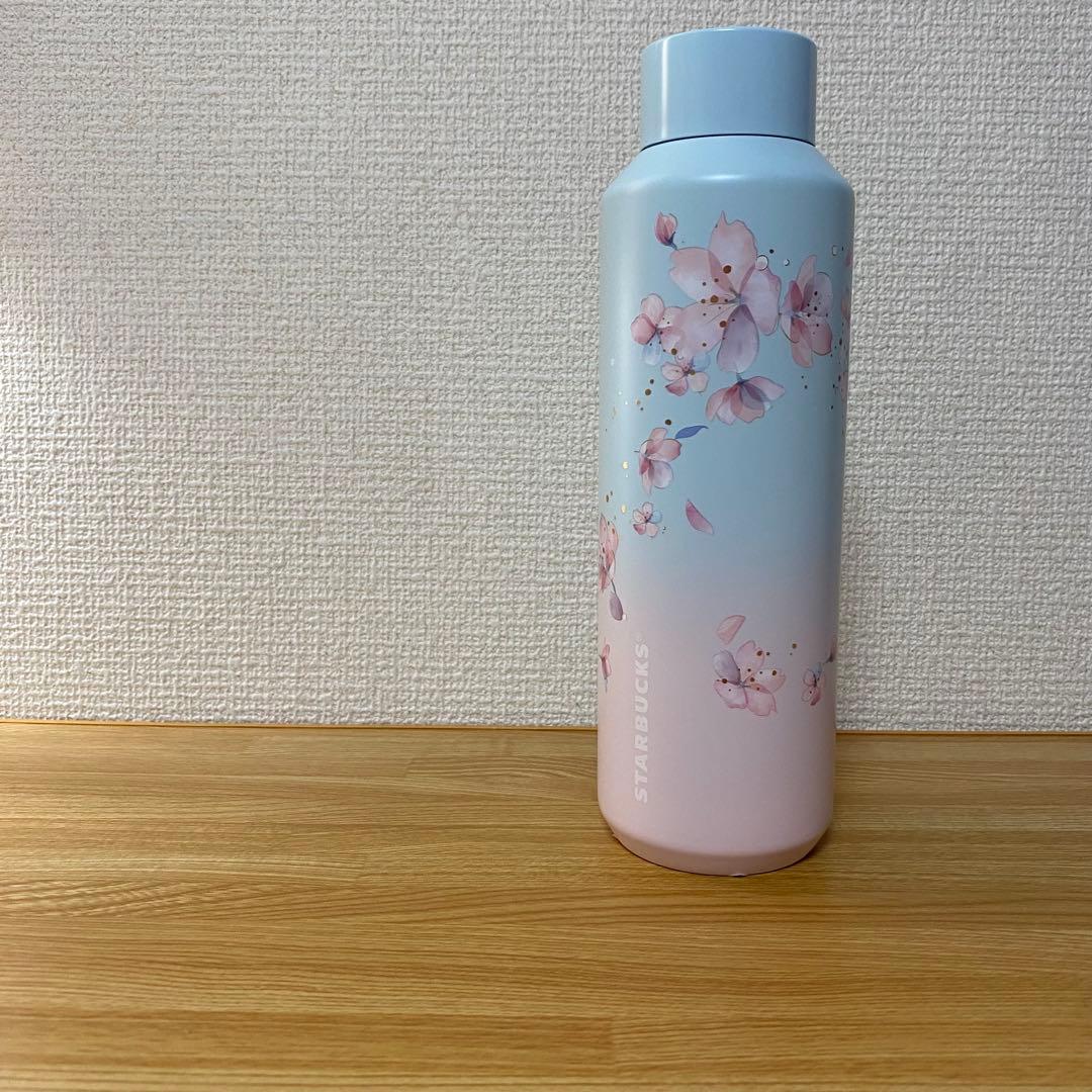STARBUCKS ステンレスボトルペールブルーグラデーション　591ml