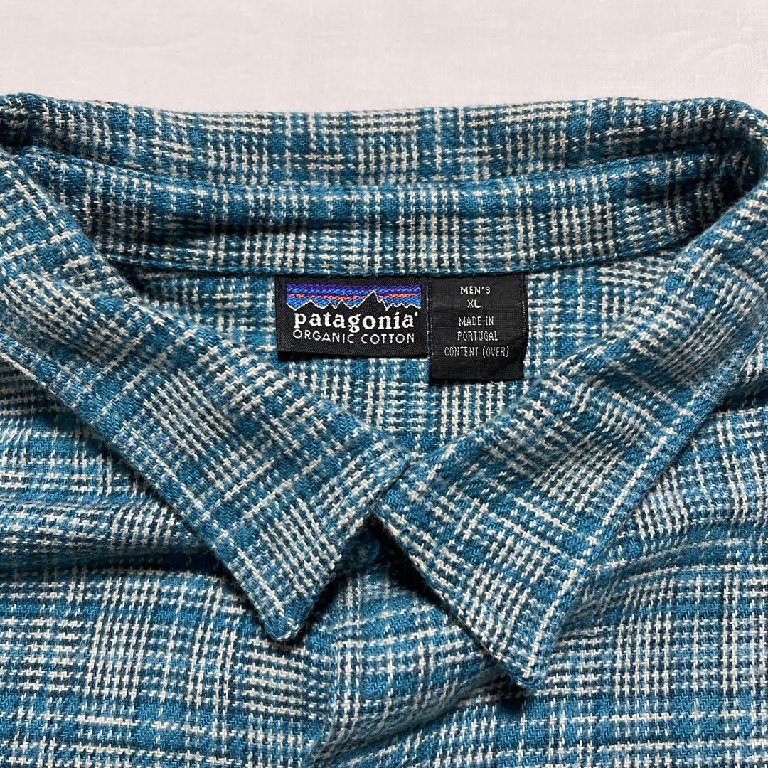 Patagonia 1997年 ヘビーフランネルシャツ ポルトガル製 XL