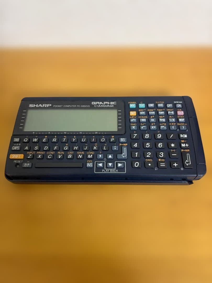 SHARP ポケットコンピュータ PC-G850VS ポケコン